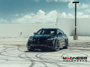 Lamborghini Urus Custom Wheels - EVO-4R by Vossen - Dark Smoke Lamborghini Urus Custom Wheels - EVO-4R by Vossen - Dark Smoke